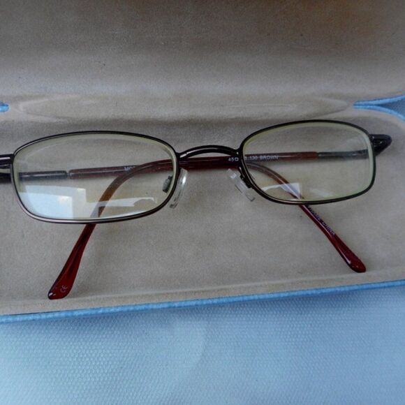 EUC MODERN MAVERICK - BROWN Eyeglass FRAMES - Picture 2 of 12